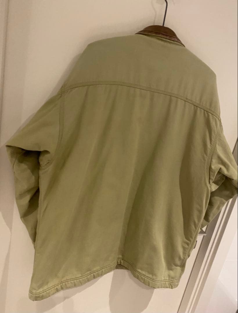 【名作】90s patagonia nuevorange ヌエボレンジ　襟レザー