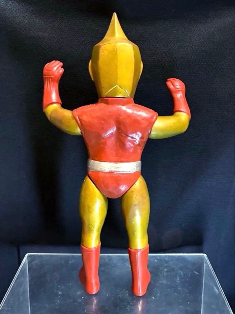 特撮 トーキング スペクトルマン 復刻版 ソフビ 約40cm マスダヤ 特撮