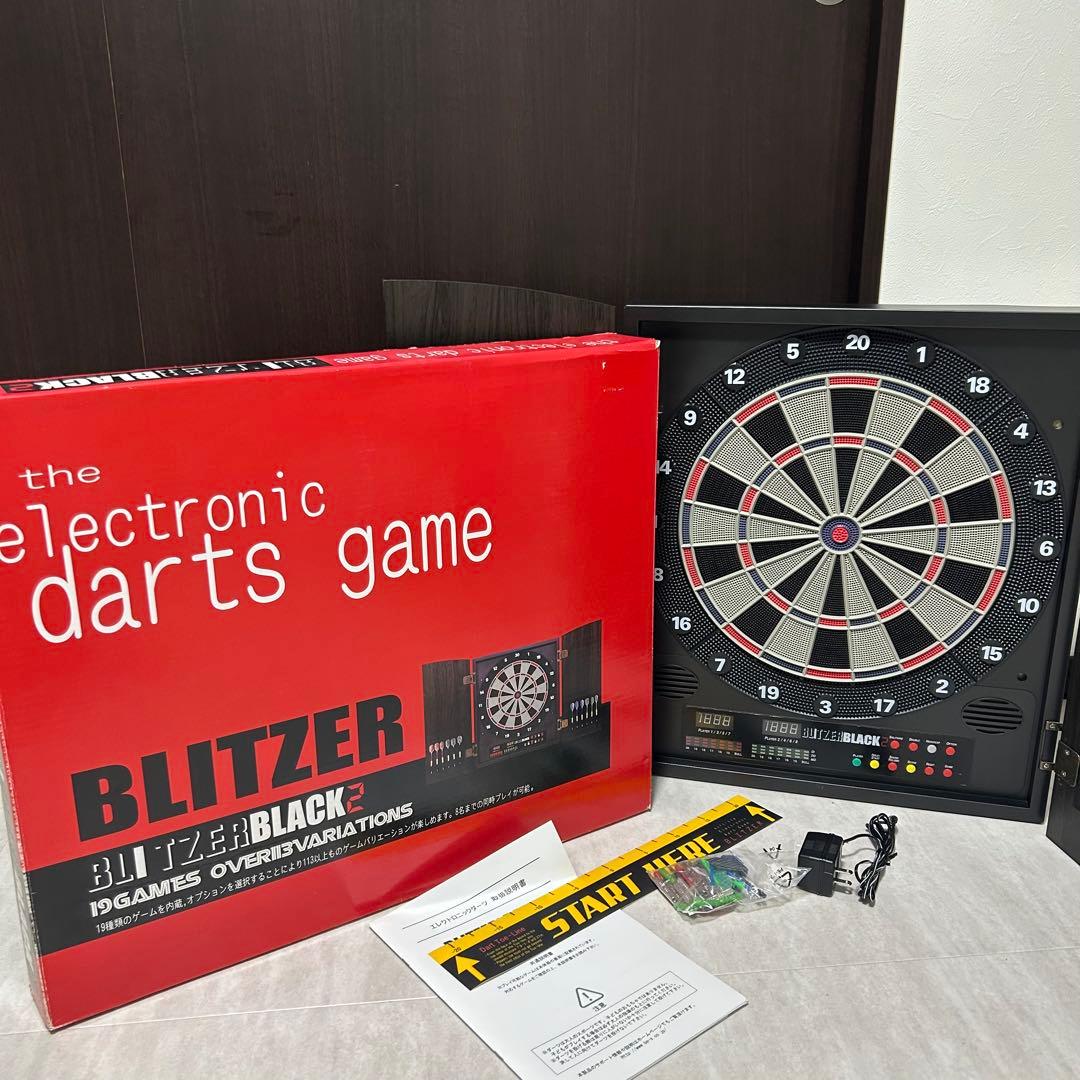 【極美品】エレクトリック ダーツ BLITZER BLACK2