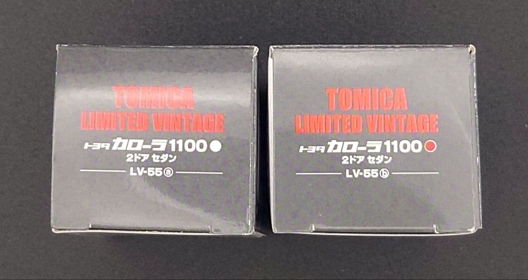 【新品】TOMICA LIMITED VINTAGE トヨタカローラ1100