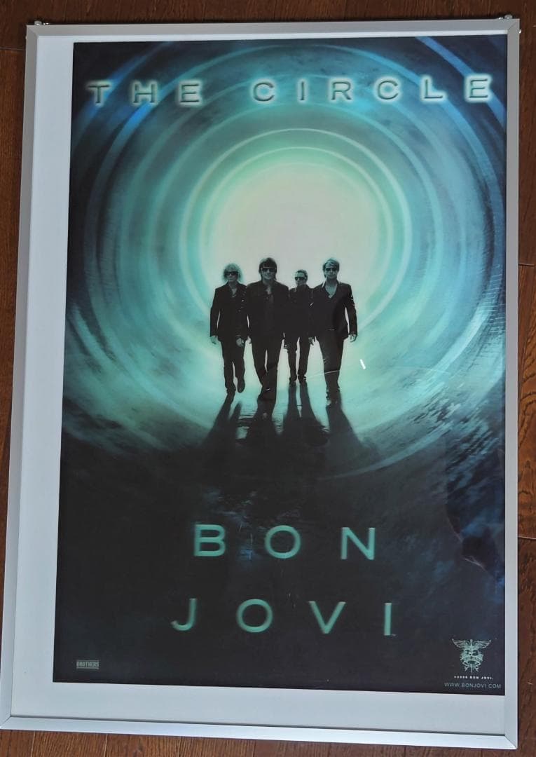 BON JOVI ボン・ジョヴィ THE CIRCLE ジャパンツアー ポスター BON