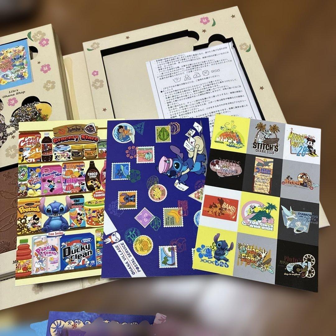【レア】スティッチ オハナビレッジ オハナヴィレッジ アソートブック 本型