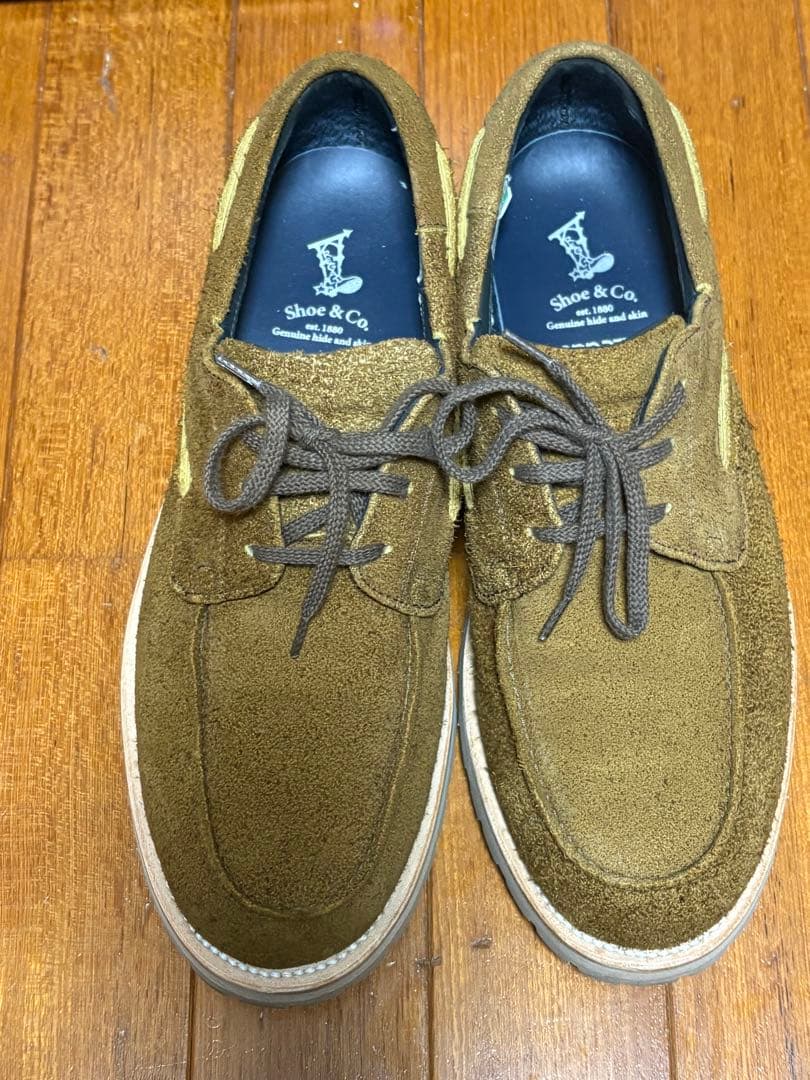 靴 Nonnative regal MARINER MOC SHOES