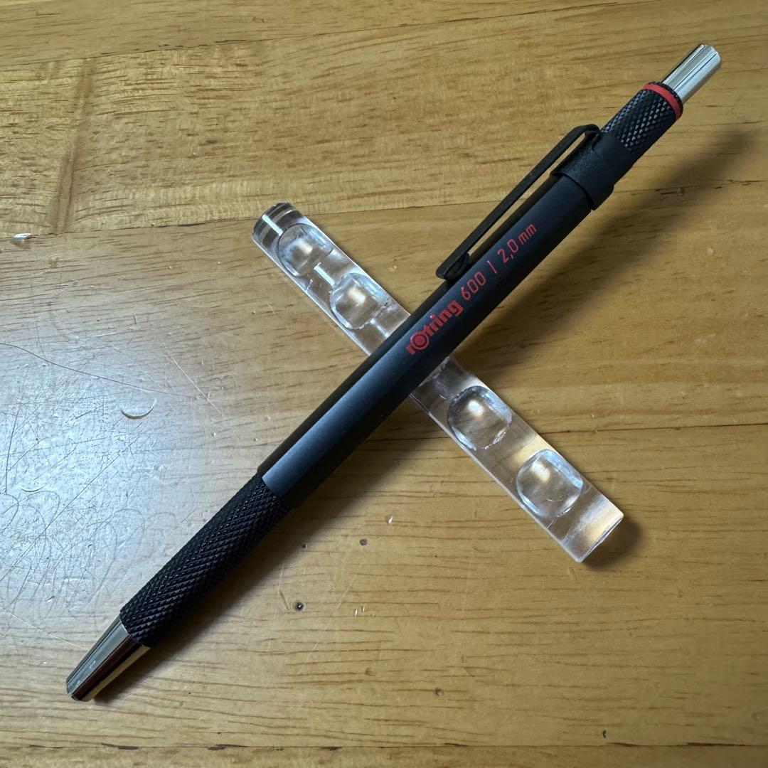 新品 廃盤 rotring ロットリング 600 芯ホルダー 2.0 ブラック軸