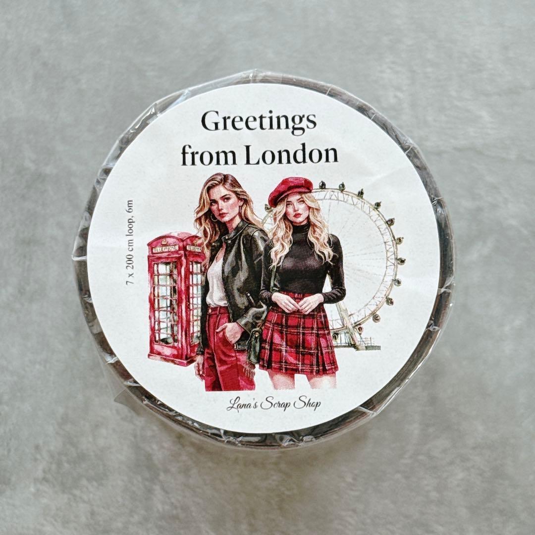 Lana's Scrap Shop 海外マスキングテープ マステ 【2473】 - メルカリ