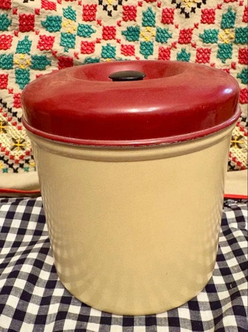 ◇希少人気コレクターズ◇イギリスアンティークgarrison社キャニスター2個