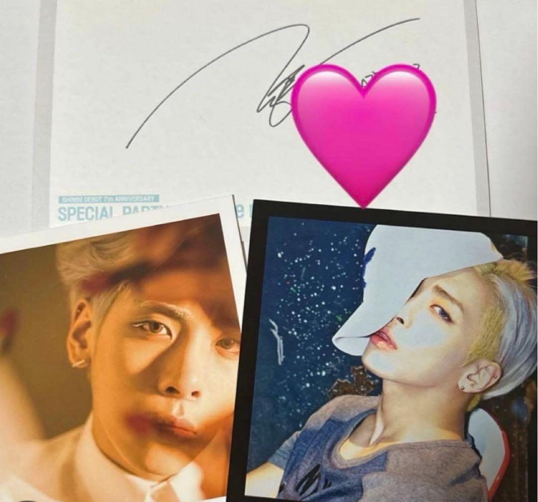 SHINeeジョンヒョン　oddメリミュ　ポラロイドカード　サインポスカ