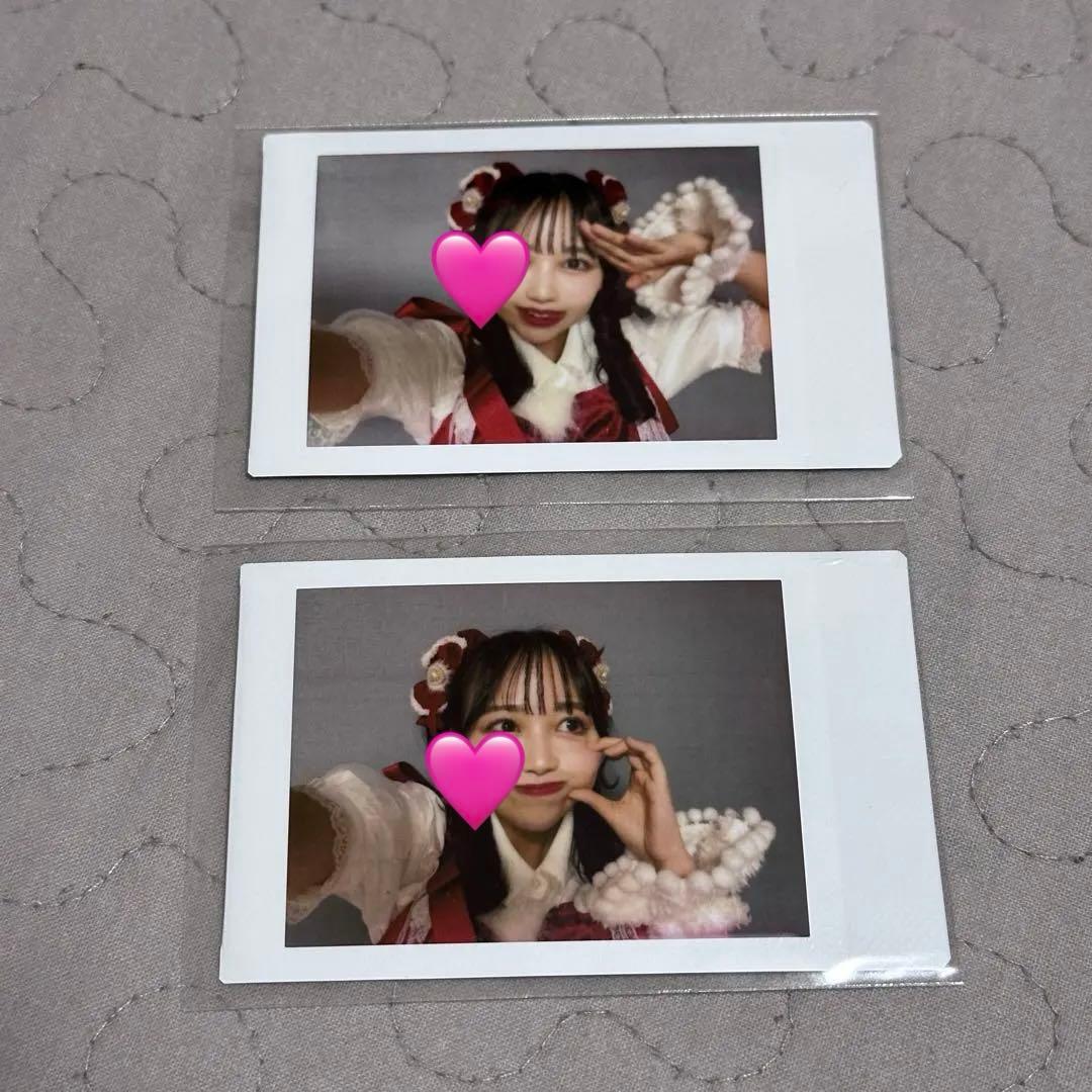 FRUITSZIPPER 松本かれん チェキ2枚セット - メルカリ