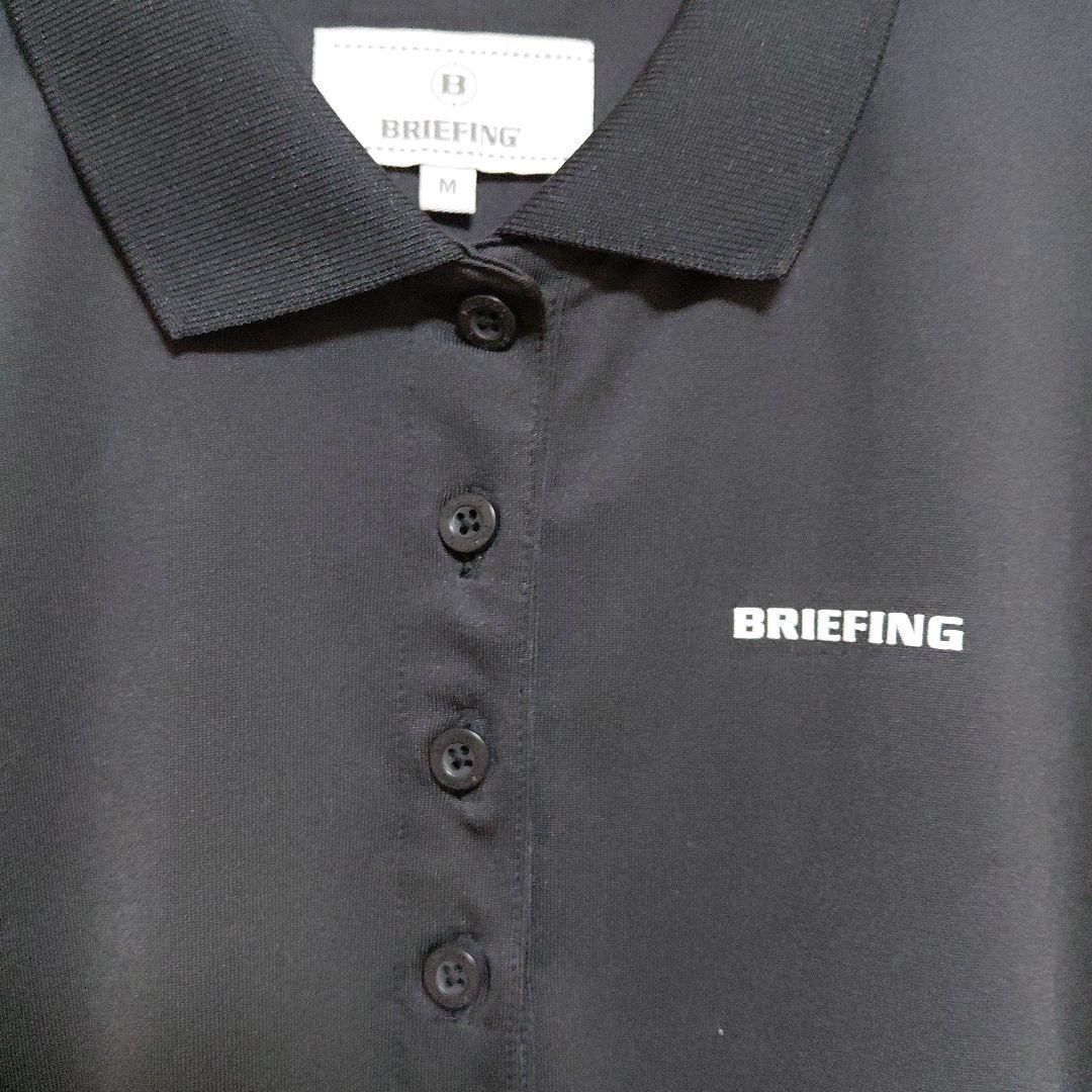 BRIEFING ブラック ポロシャツ M