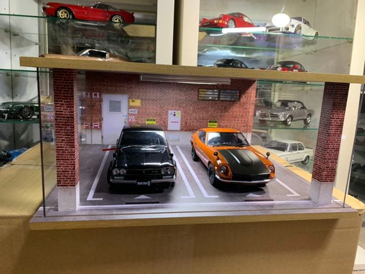 1/18用 ジオラマガレージ トップ 1/18用 ジオラマガレージ