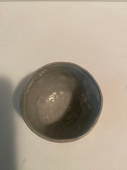 阿漕焼  酒盃  色絵山水