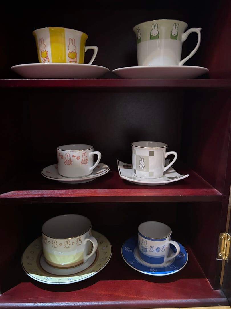 ミッフィー】フジパン 80周年記念 ティーカップ コレクション 懸賞当選