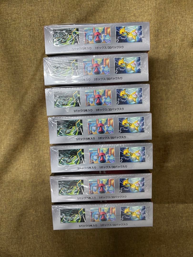 ポケモンカード ロケット団の栄光 シュリンク付き 7box