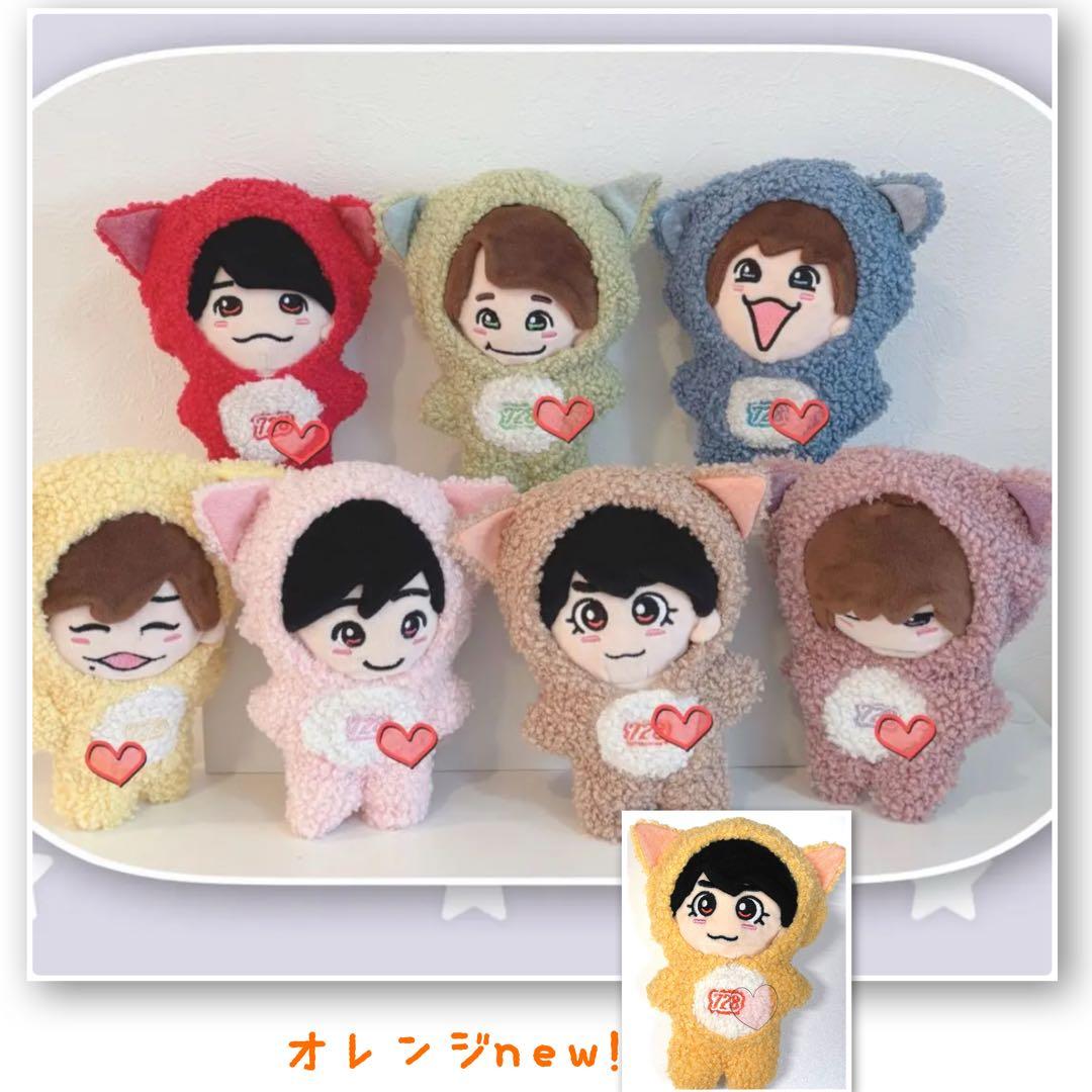 完成まで4日✨　ちびぬい着ぐるみ　オーダーページ なにわ男子　めじるしチャーム