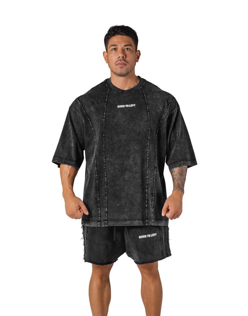 LYFT/リフト ヴィンテージエクストラビックTシャツ ブラック