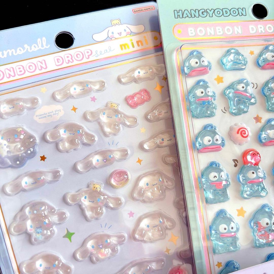 タイムセール·͜·❤︎‬ボンボンドロップシール♡サンリオ正規品♡コンプ