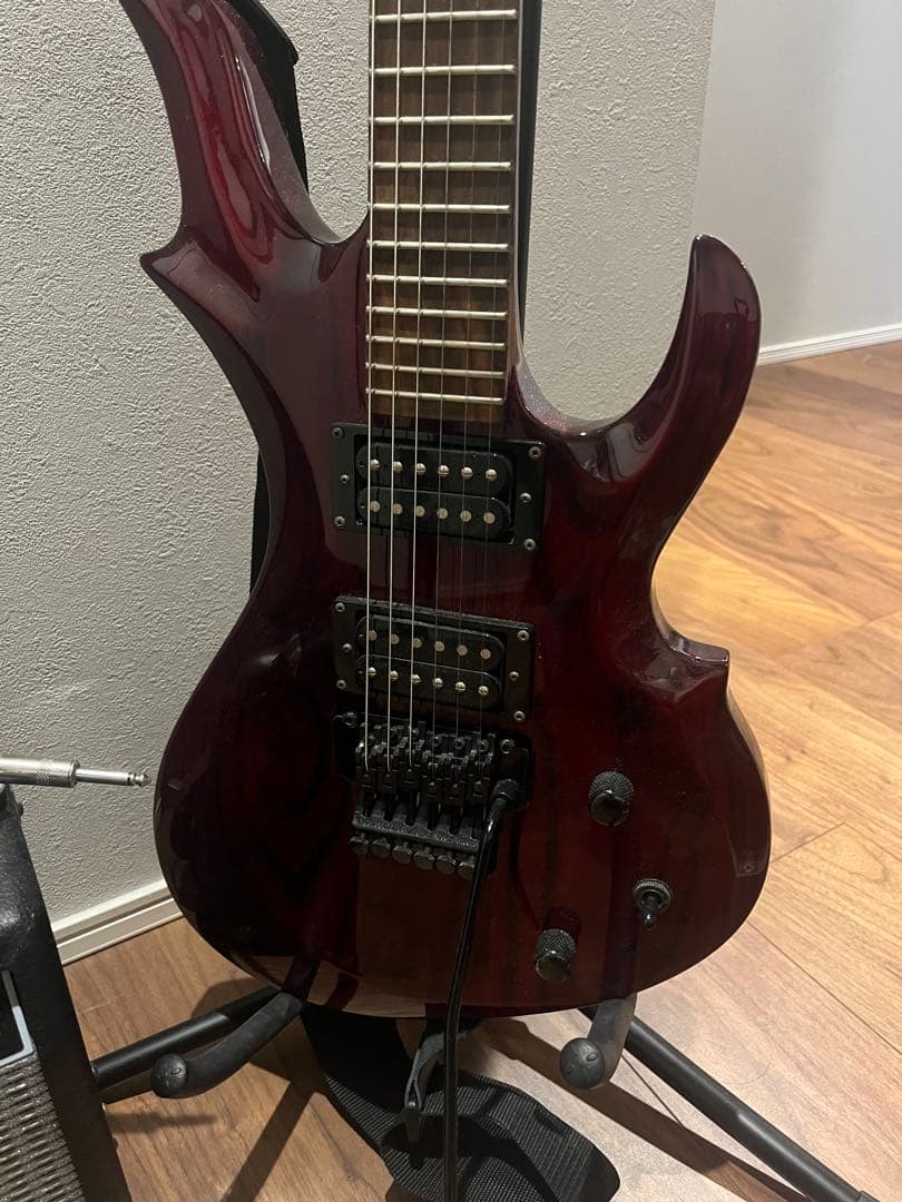 grass roots ナイトメア 柩 モデル エレキギター アンプセット！