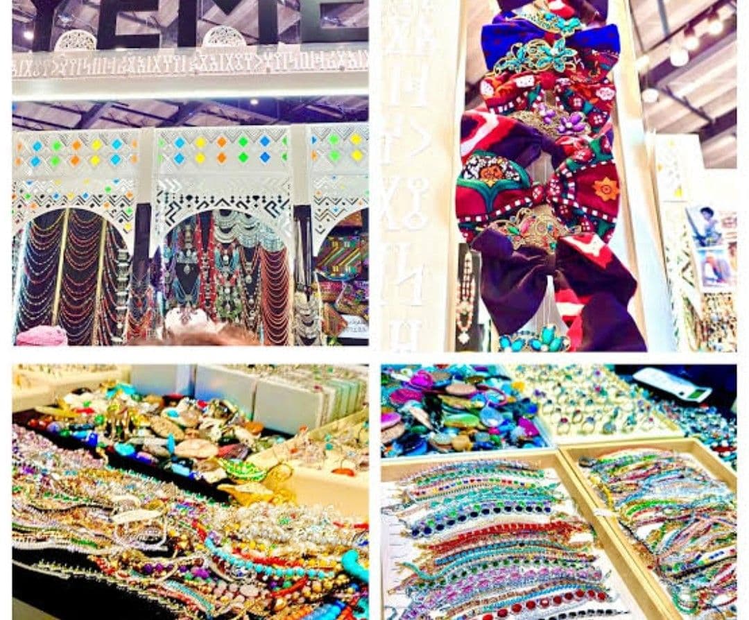 ★万博内購入品★アクアマリンブレスレット&モアサナイトダイヤ