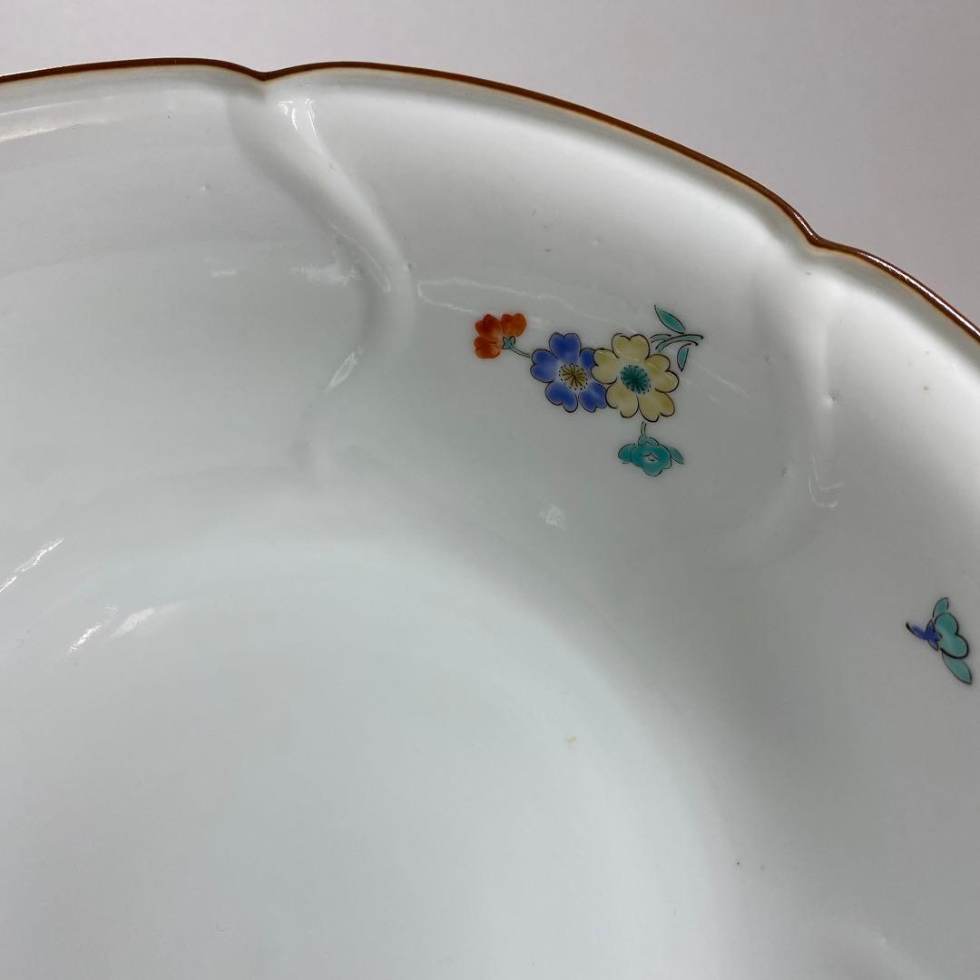 酒井田柿右衛門　大鉢　直径約約24㎝　東Y7-0117①