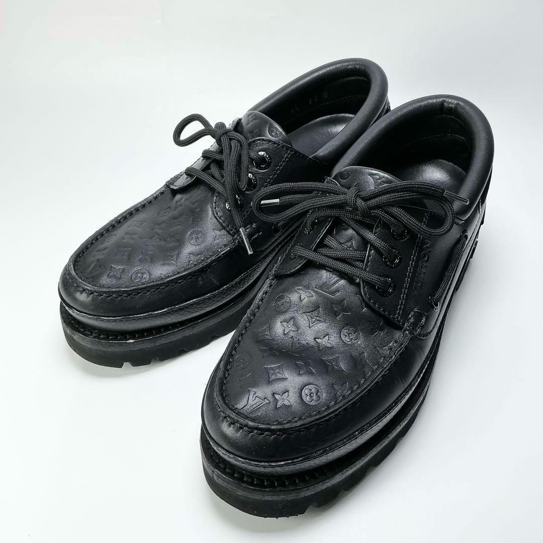 LOUISVUITTON レンジャーライン モノグラム モカシン デッキシューズ