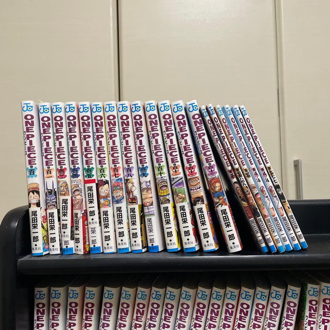 使用感少なめ」ONE PIECE 全巻セット映画特典91-93 103欠品あり