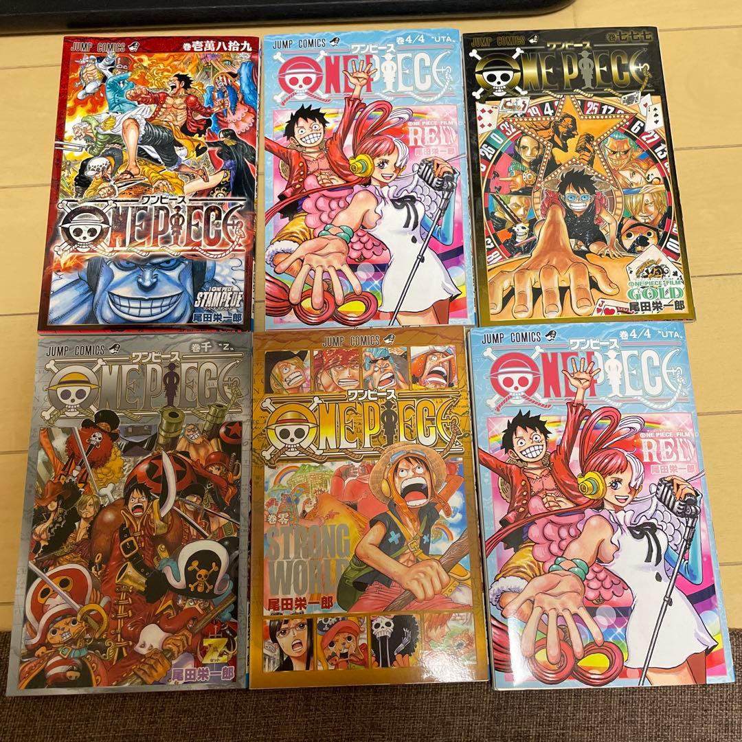 使用感少なめ」ONE PIECE 全巻セット映画特典91-93 103欠品あり