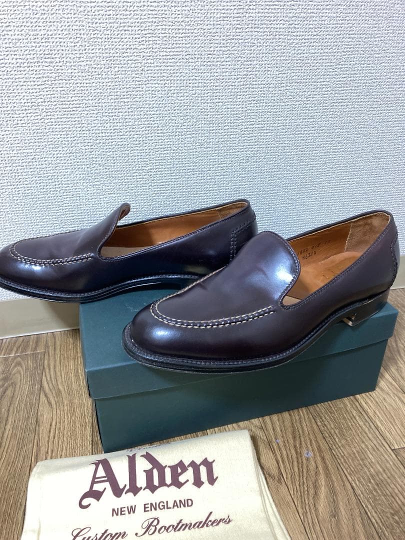ALDEN オールデン N6214 バーガンディコードバン US9.5D
