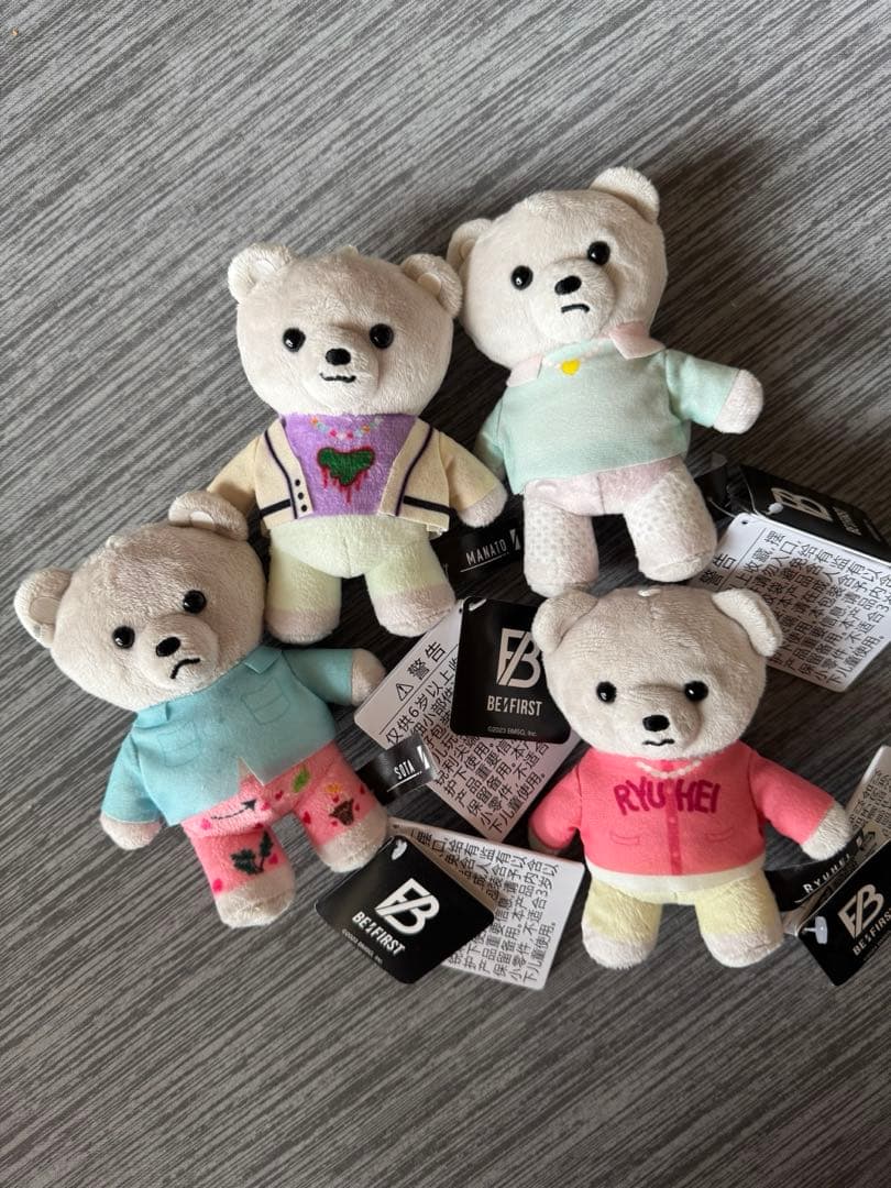 希少】BE:FIRST くま クマ 全7種コンプリート 希少】BE:FIRST くま