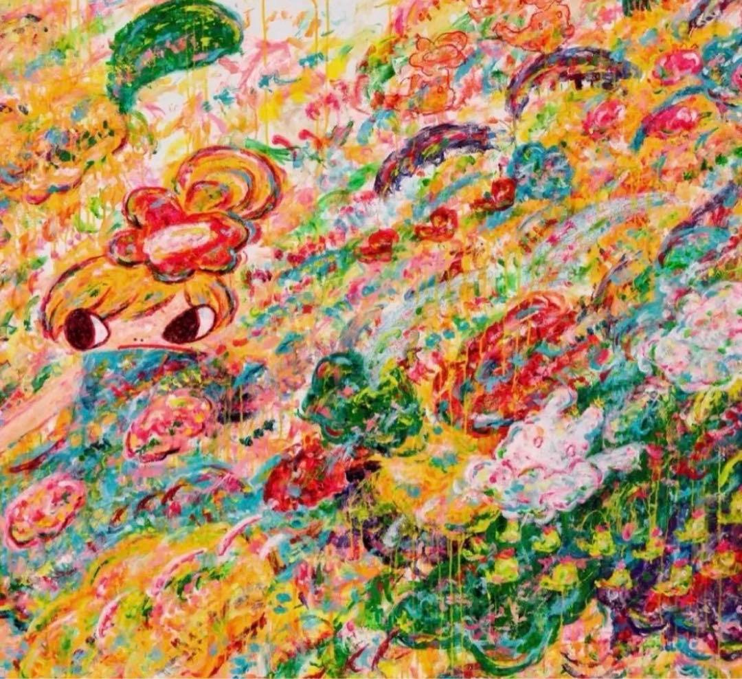 ロッカクアヤコ 【Untitled】 2022年 シルクスクリーン サイン入り