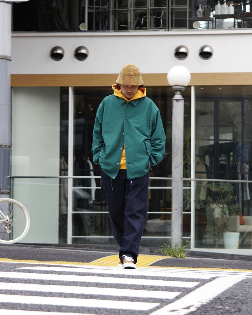 ノースフェイス　パープルレーベル　マウンテンウィンド　コーチジャケット　ブラック