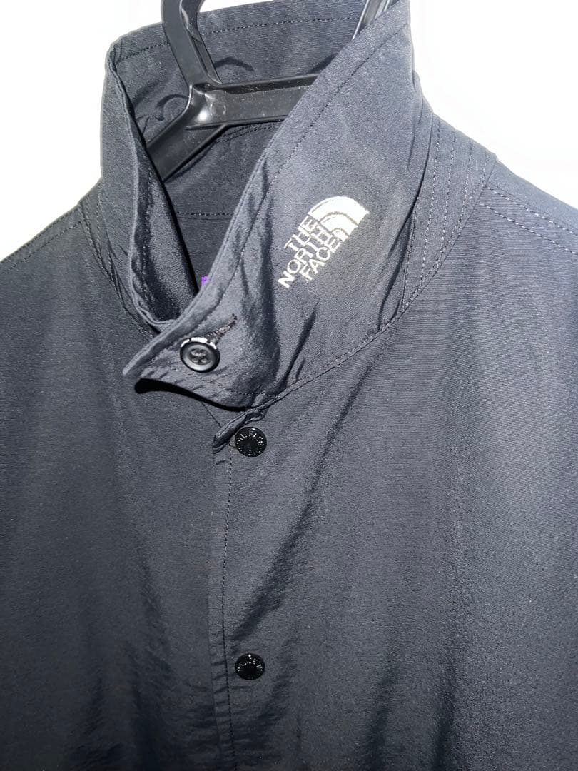 ノースフェイス　パープルレーベル　マウンテンウィンド　コーチジャケット　ブラック