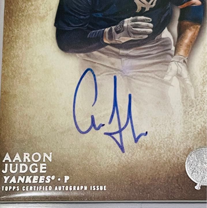 Aaron Judge auto 2015 直筆サイン Inception