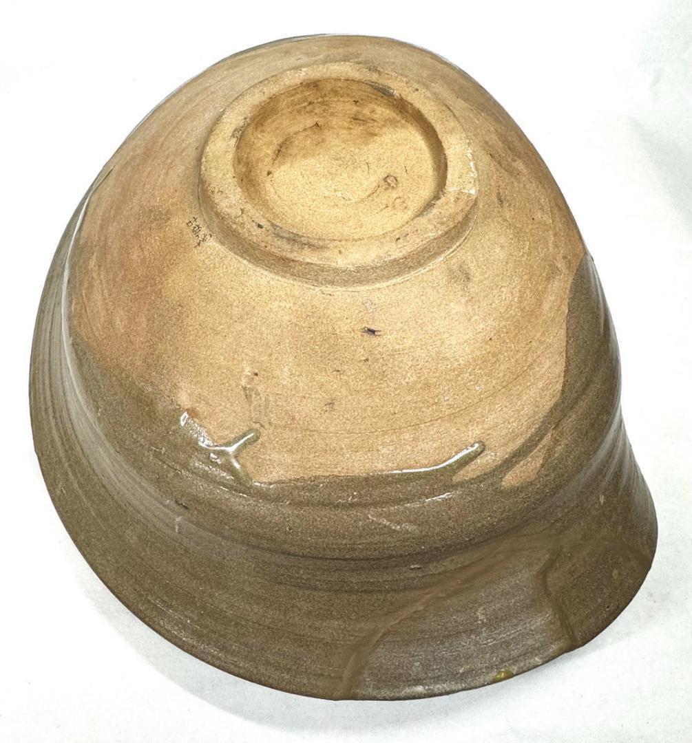 古唐津 絵唐津特大鉢 約3kg 時代物 発掘品 ウブ品 古美術 WWTT117