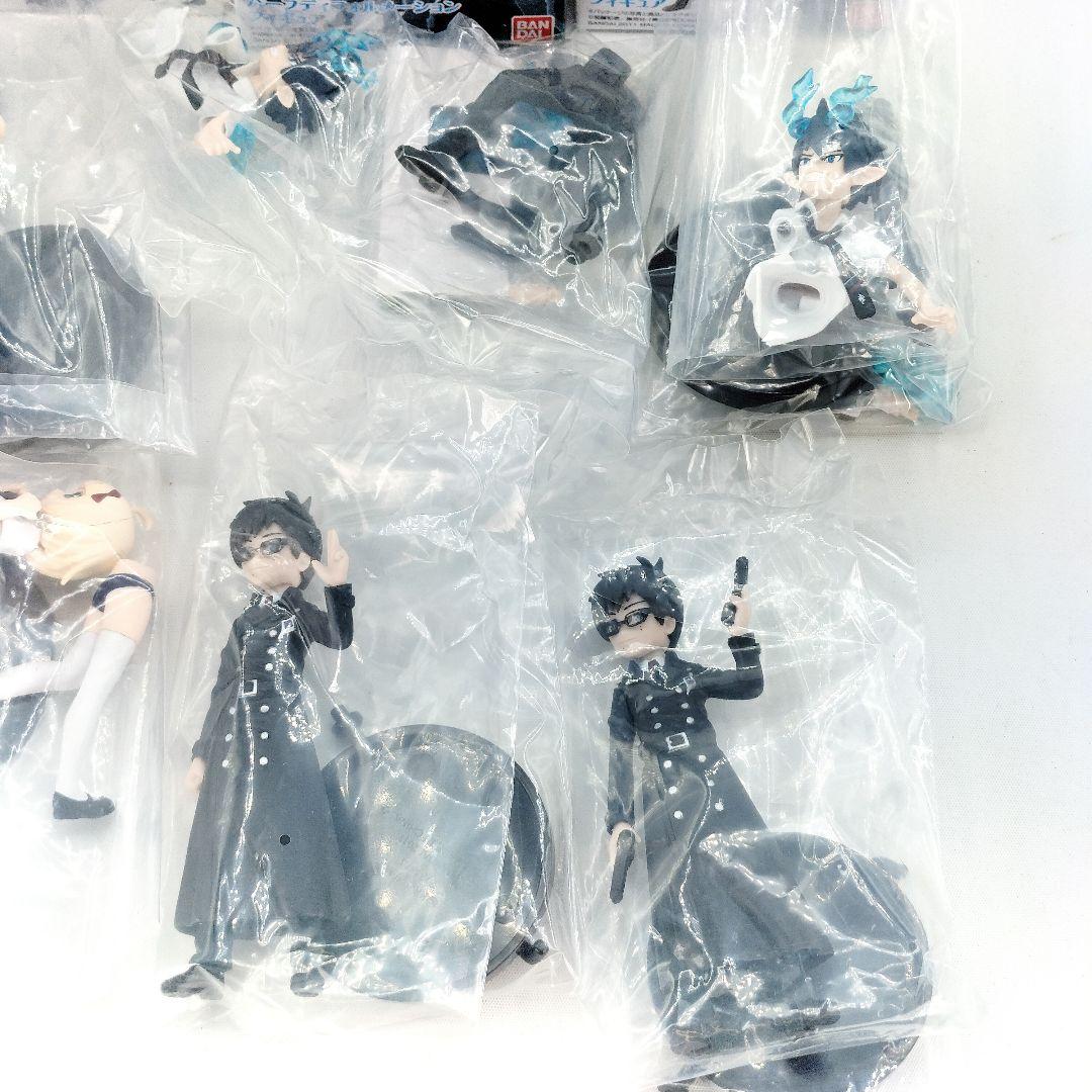 未使用 青の祓魔師 ハーフエイジキャラクターズ フィギュア 全7種コンプ