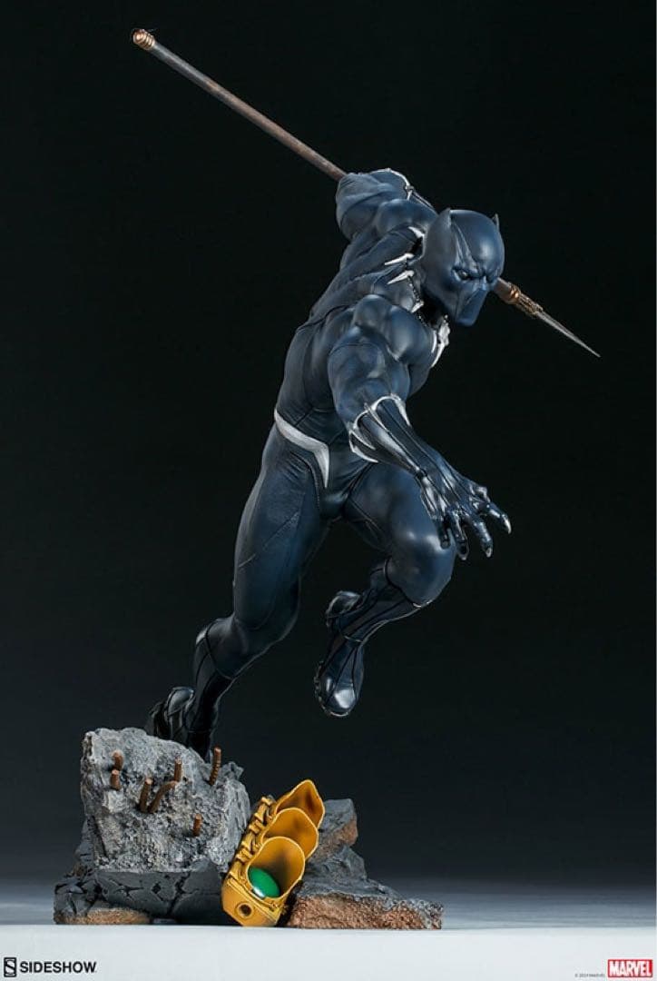 サイドショウ アベンジャーズ アッセンブル ブラックパンサー 1/4 スタチュー