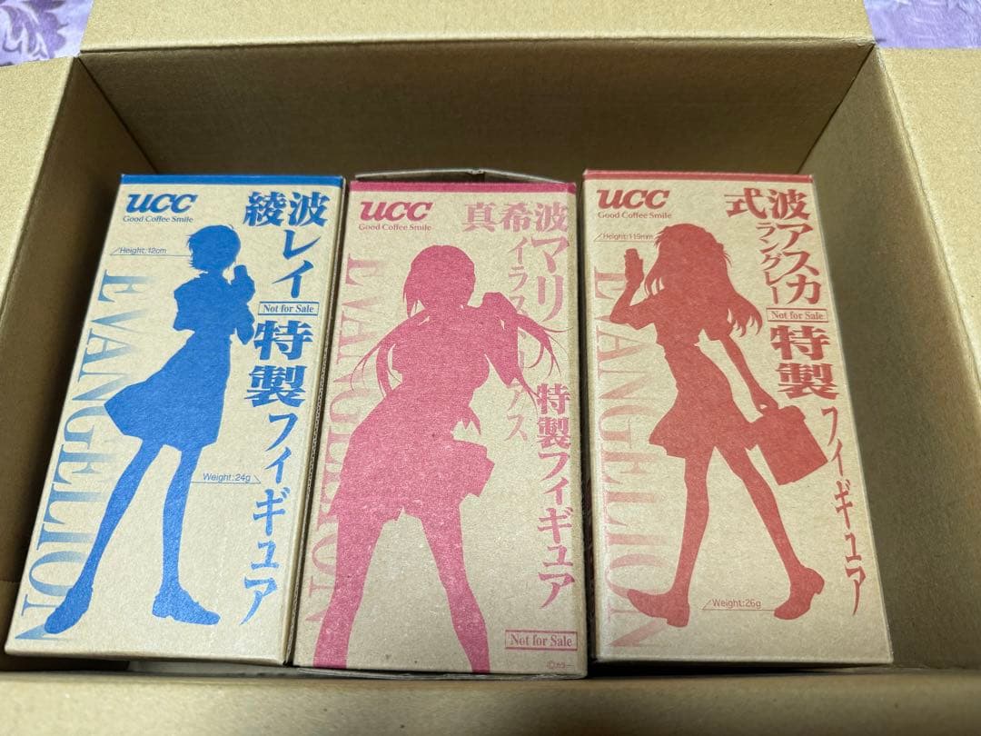 UCC COFFEE エヴァンゲリヲン新劇場版　アスカ、レイ、マリ