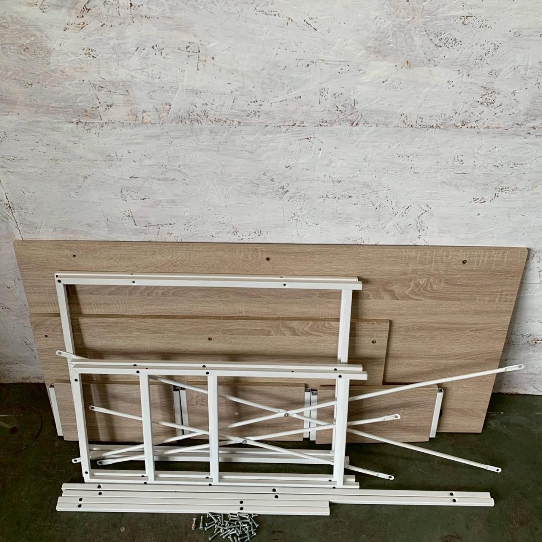 【モダンデコ】 L字型 パソコンデスク ワークデスク 組み立て式 A0445