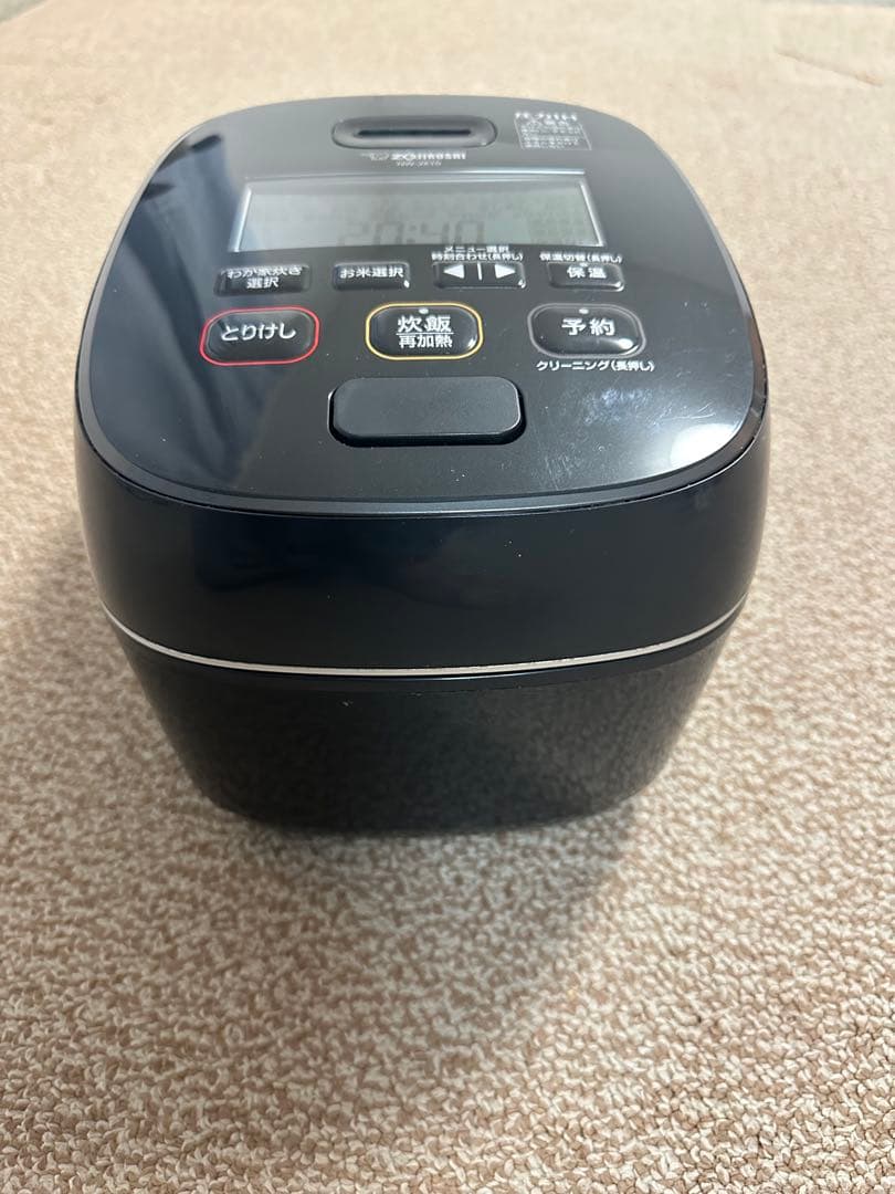 象印 NW-JX10 炊飯器 黒 2022年製