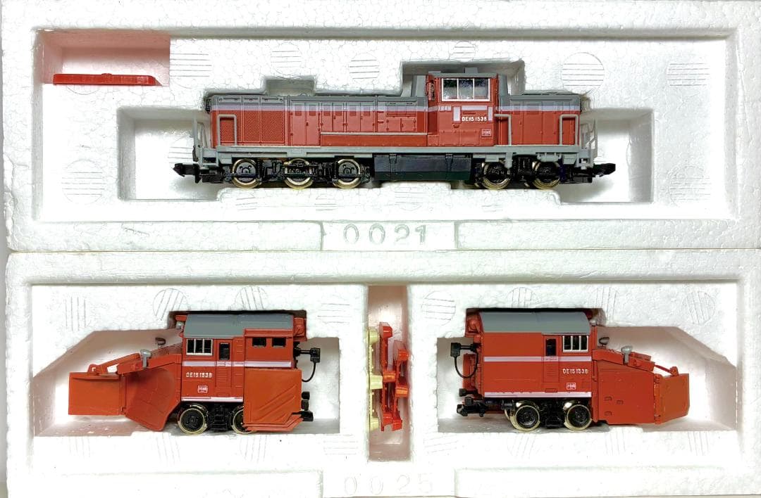 ＊複線形両頭式ラッセルモデル＊ TOMIX 2211『DE15 1538号機』