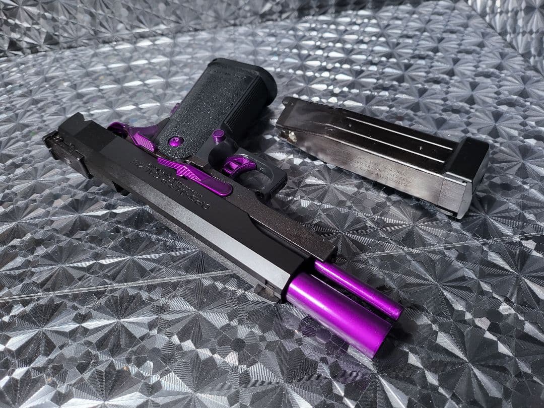 ハイキャパ5.1 GBB アルマイトパープル 東京マルイ ガスブローバック