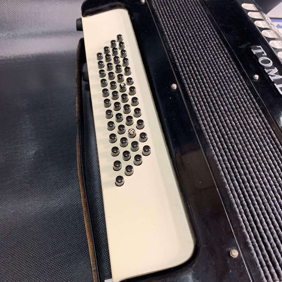 TOMBO アコーディオン　No52 ケース付き　トンボ　34鍵盤