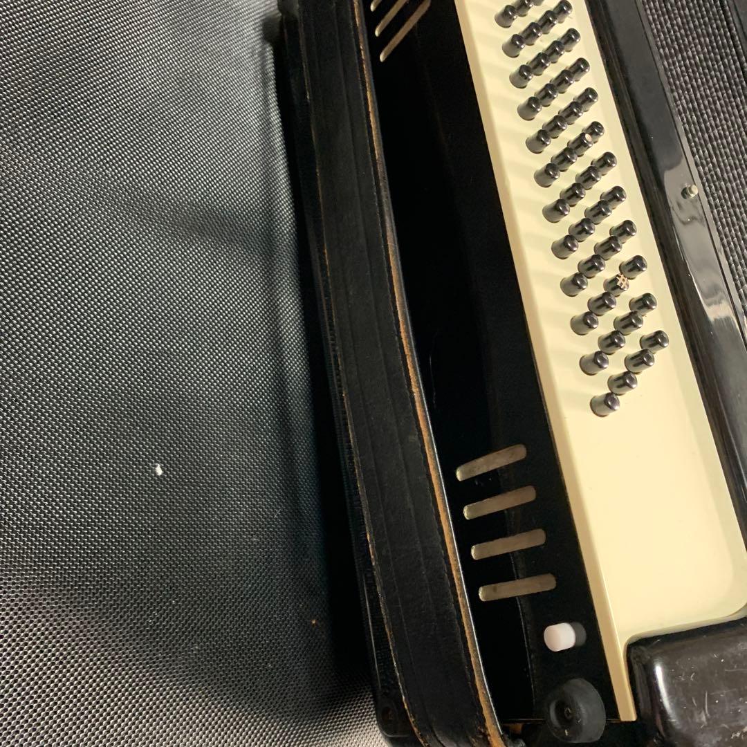 TOMBO アコーディオン　No52 ケース付き　トンボ　34鍵盤