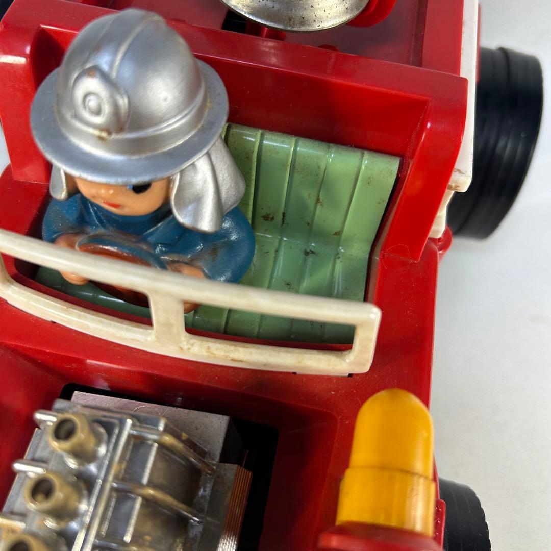 昭和レトロ　ヨネザワ　ビッグマシン　消防車