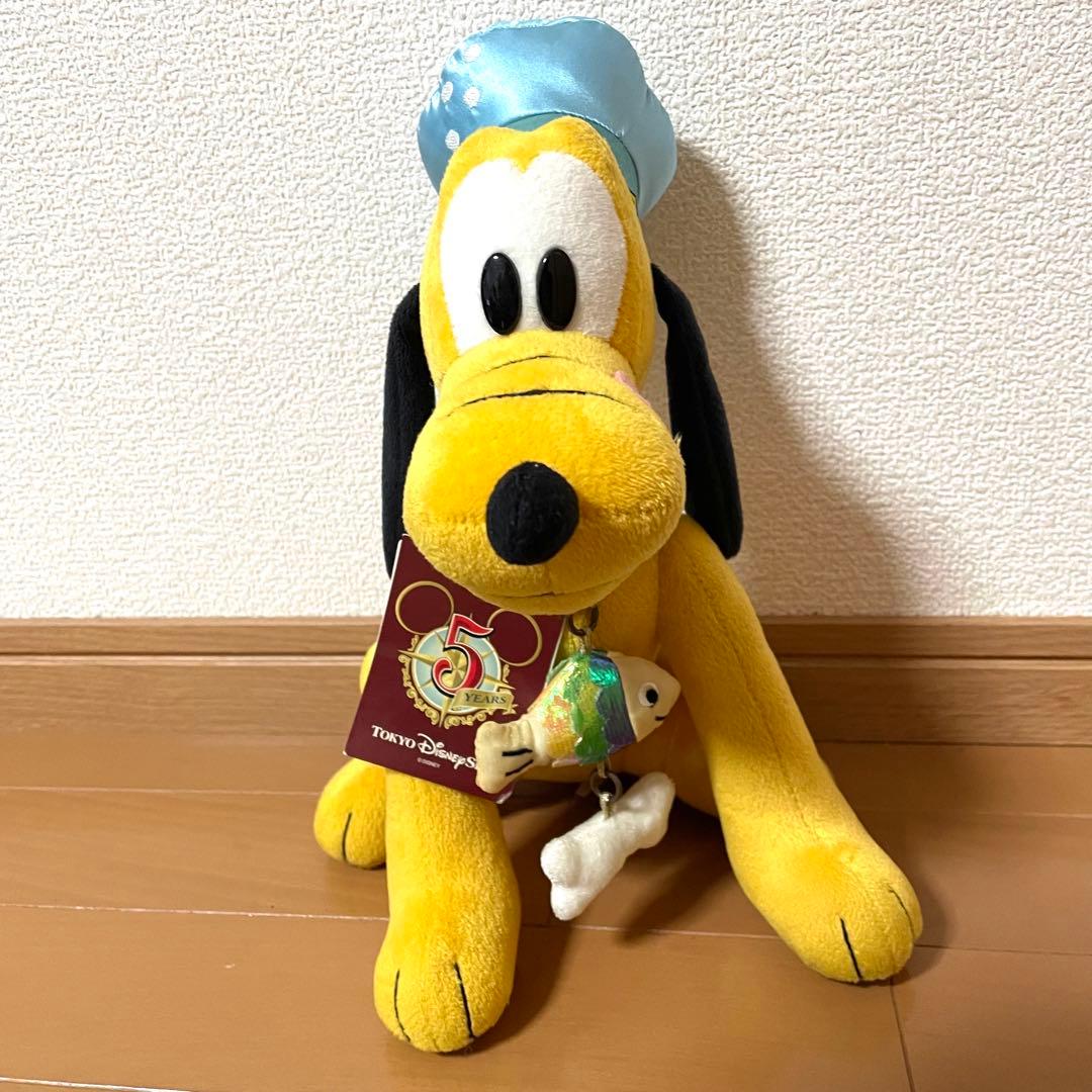 ディズニーシー 5周年 ぬいぐるみ グーフィー - メルカリ