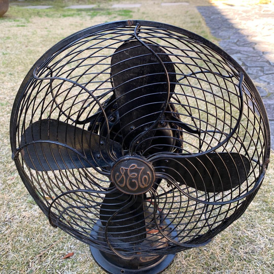 芝浦扇風機C-7032型(睡蓮)昭和レトロアンティーク