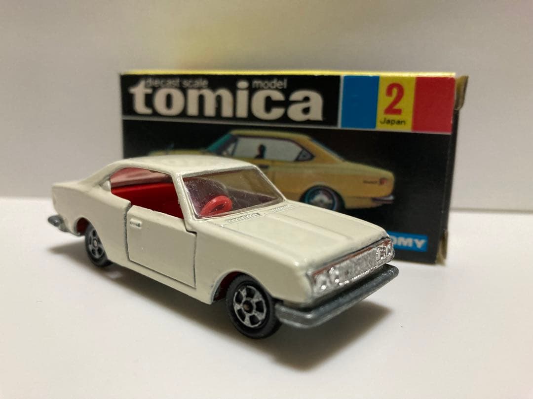 トミカ　黒箱　日本製　コロナマークII 1900 HT 1Aホイール