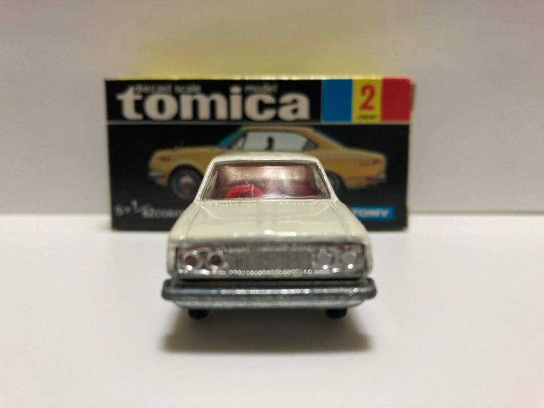 トミカ　黒箱　日本製　コロナマークII 1900 HT 1Aホイール