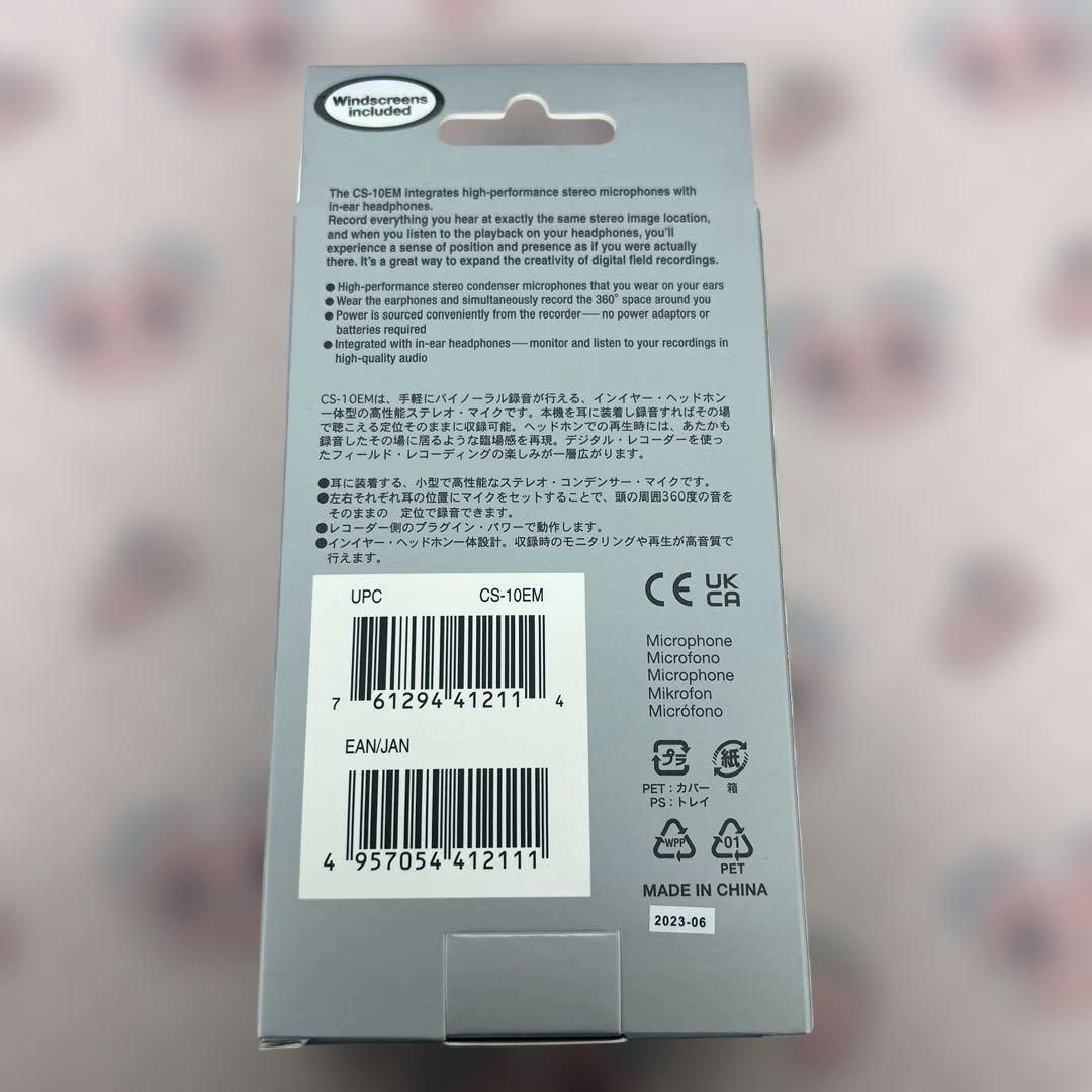 512565Roland ローランド CS-10EM バイノーラルマイク