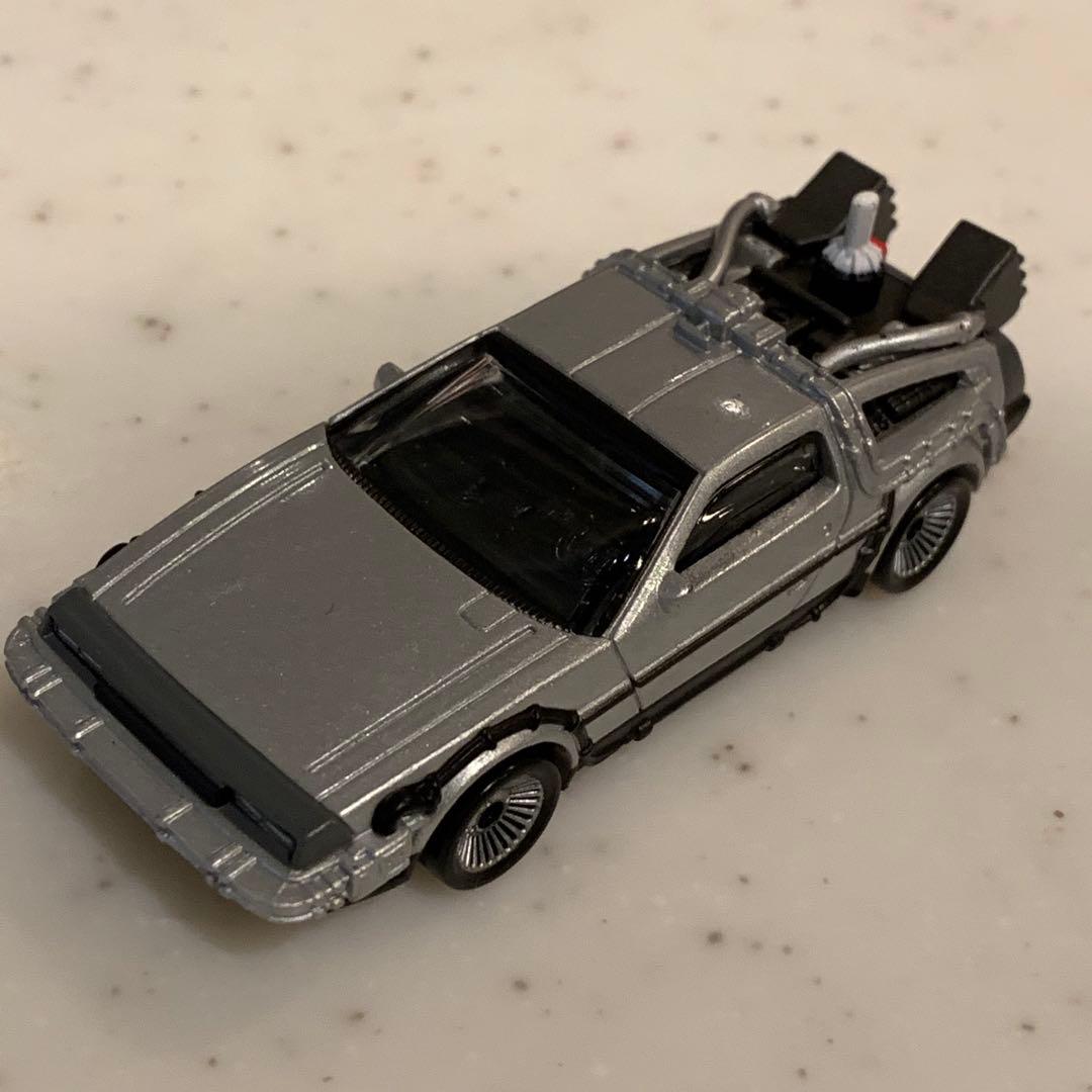 キャラウィール1/64デロリアン カスタムⅠ・Ⅱ・Ⅲ バック