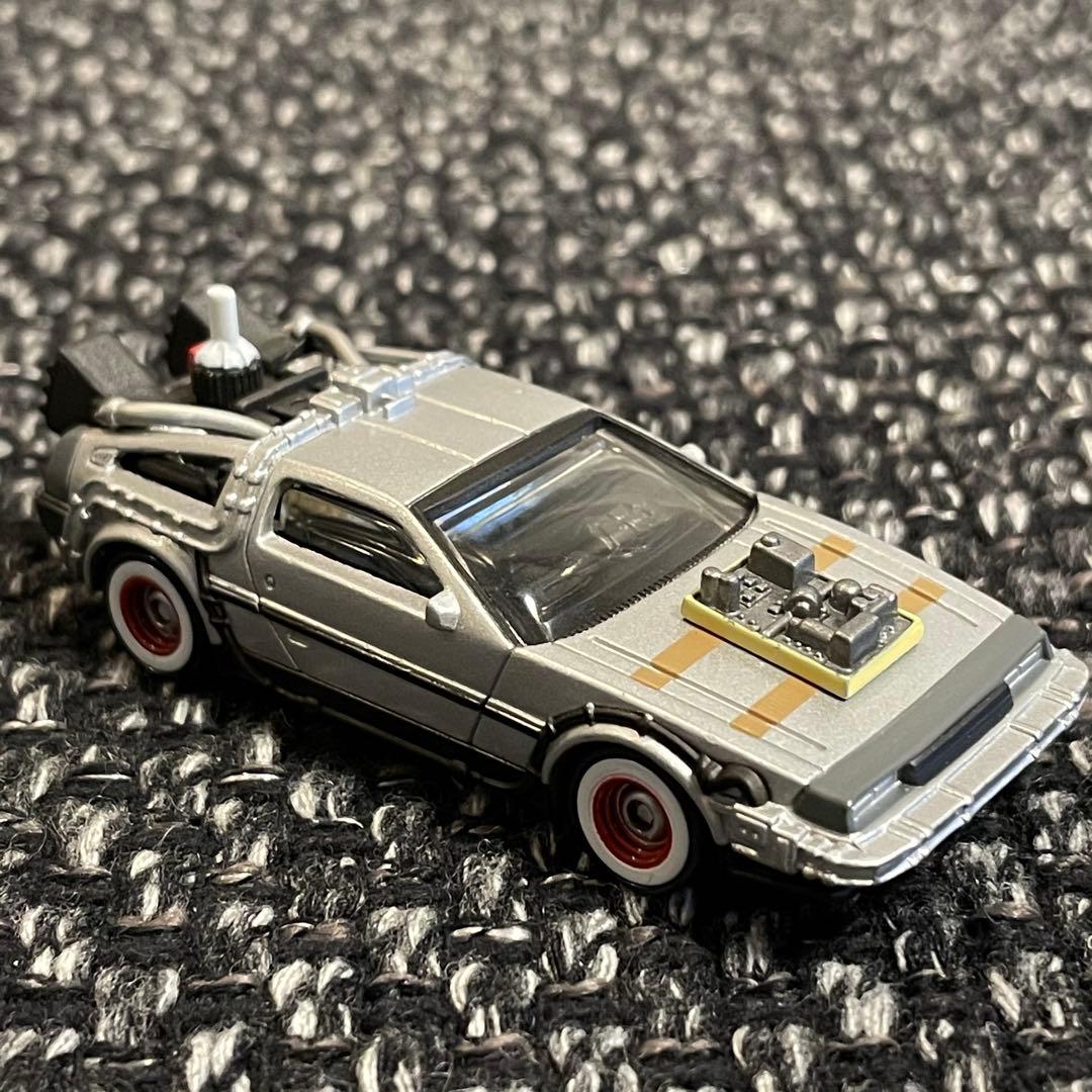 キャラウィール1/64デロリアン カスタムⅠ・Ⅱ・Ⅲ バック